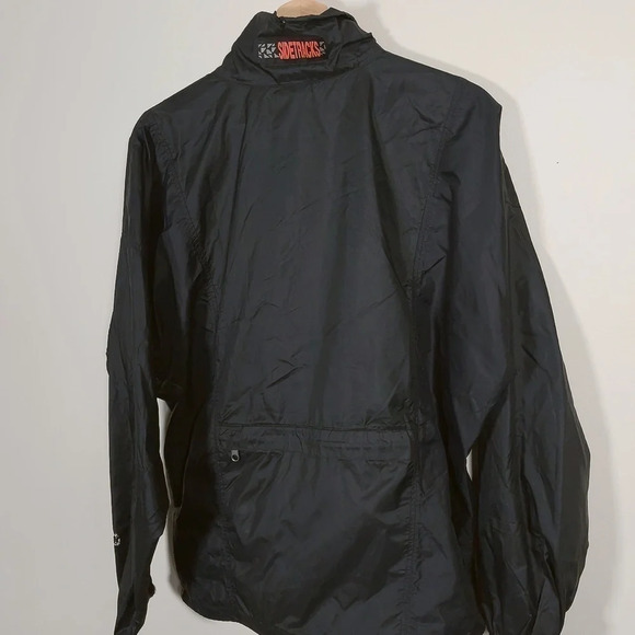 THE NORTH FACE | MEN'S LIGHT WEIGHT HALF ZIP WINBREAKER IN BLACK - Picture 11 of 14